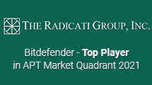 Radicati Group - Top Player im 2021 APT Market Quadrant