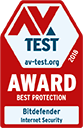 AV-Test Bester Schutz 2018