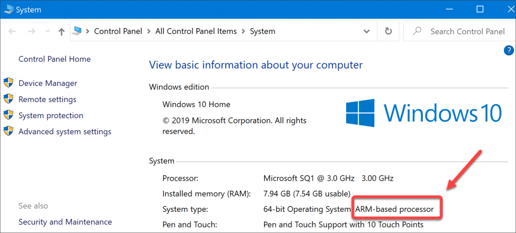 Windows ARM basierten PCs