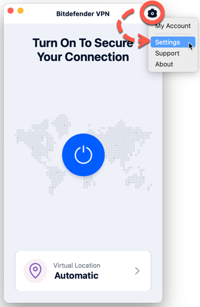 macOS: Kann nicht auf eine Website zugreifen, wenn Bitdefender VPN aktiv ist?