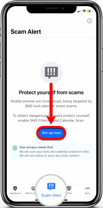 Betrugswarnung für iOS
